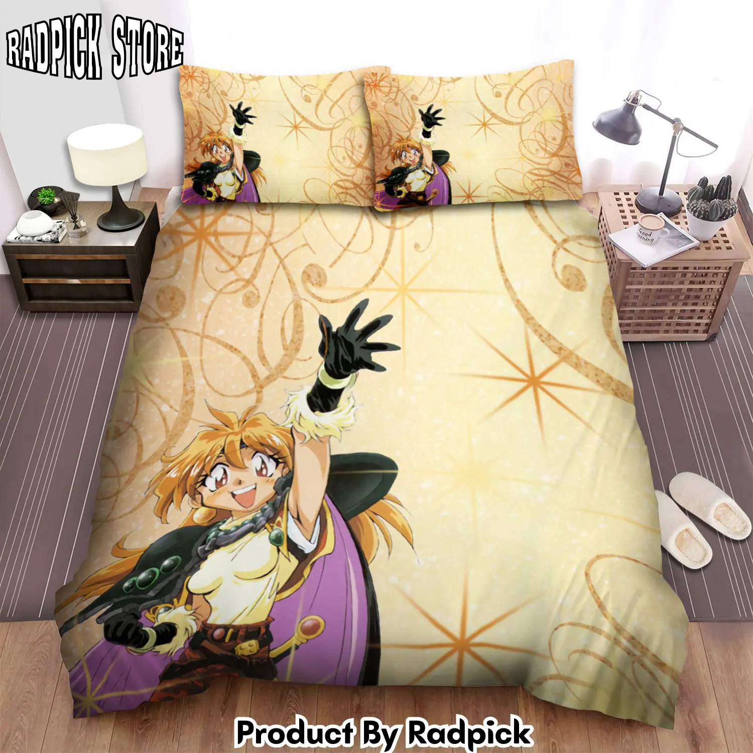 Radpick slayers lina inverse duvet cover bedroom sets comfortable bedding sets beddingaholic rp3272272